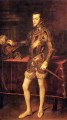 Felipe II como el príncipe Tiziano Tiziano